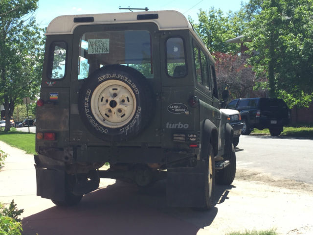 1989 land rover defender 90 -- lhd, 2.5 turbodiesel, 83k miles