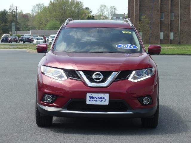 used 2016 nissan rogue sl dover, de 19901 for sale in dover, delaware