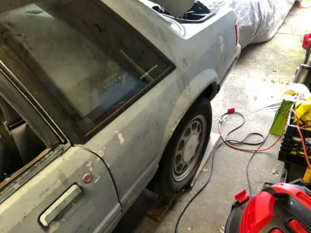 1984 mustang lx notchback w t-tops