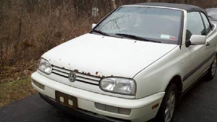 1995 vw volkswagen cabrio convertible, 5 speed in horseheads, ny