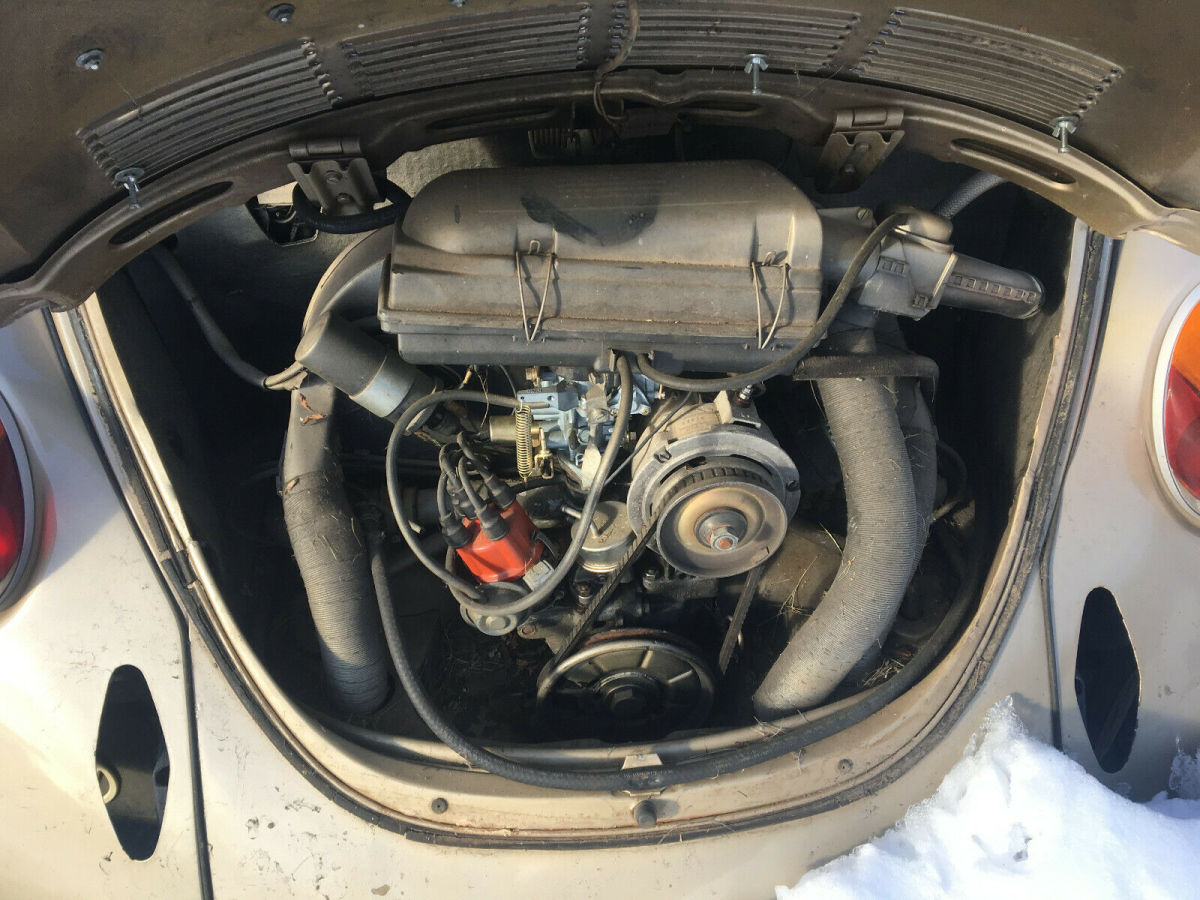1974 beetle w/ good floor pans
