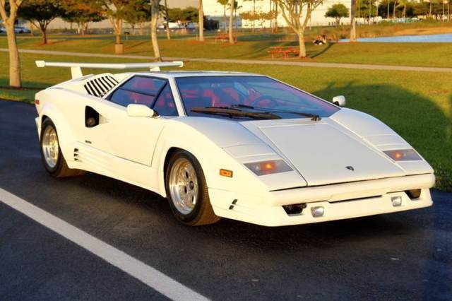 1989 lamborghini countach 25 anniversary edition!