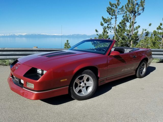 89 chevy camaro z28 iroc-z tpi amazing car! very clean
