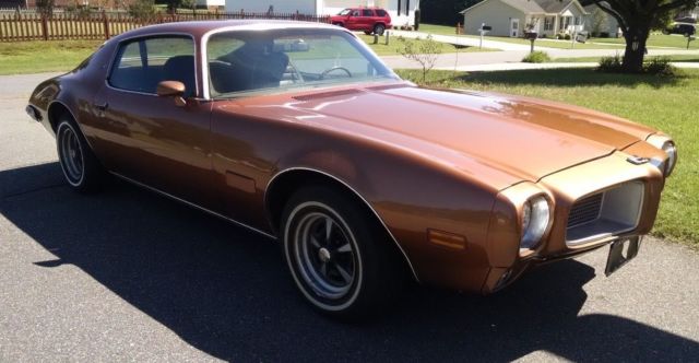 1971 pontiac firebird only 41k original miles v8 350 runs great one owner lady