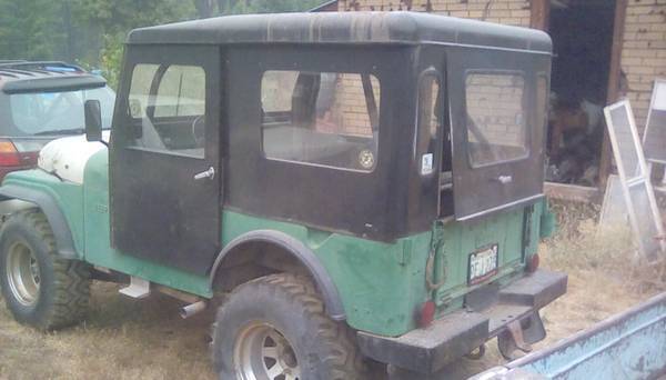 1955 willys cj5 jeep -arctic top ,with some conversions