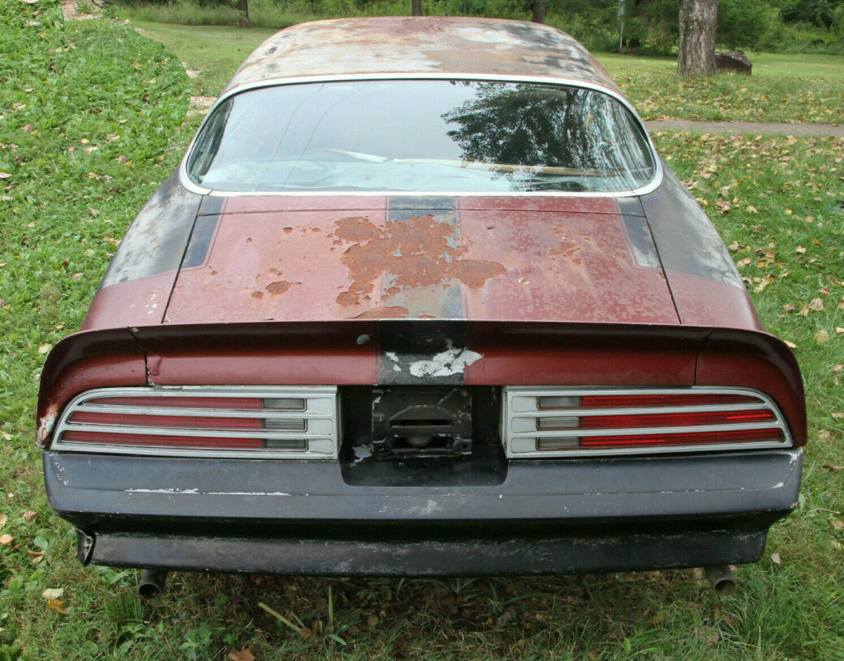 1976 pontiac firebird formula - runs - needs restoration
