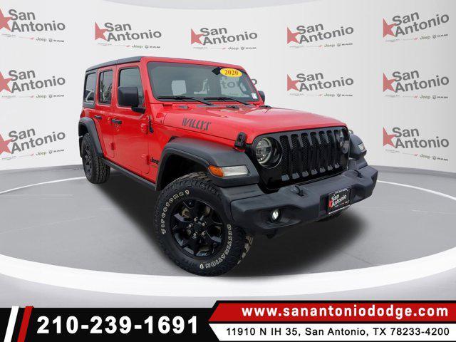 2020 jeep wrangler unlimited willys 4x4