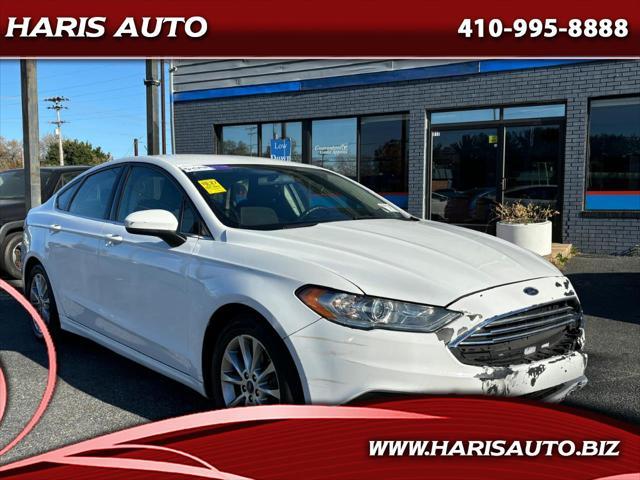 2017 ford fusion se