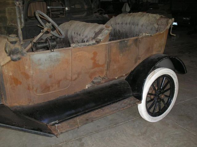 1916 model t ford touring car unrestored brass era 1912 1913 1914 1915 1917 1918
