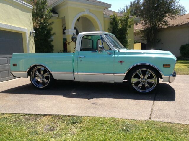 1968 chevrolet c10 seafoam green swb