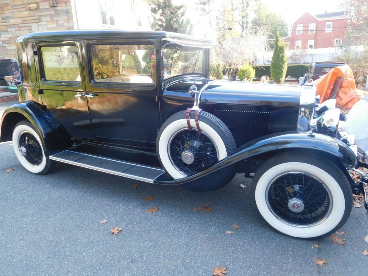 1929 cadillac lasalle town sedan - 55,800 orig miles - nut ad bolt restoration