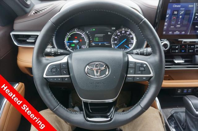 2022 toyota highlander hybrid platinum
