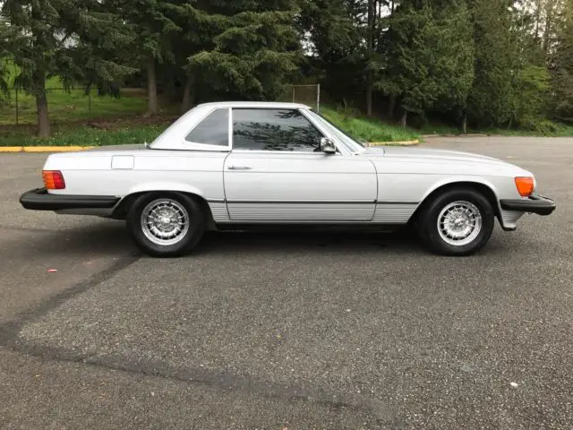 1979 mercedes benz 450sl couple convertible