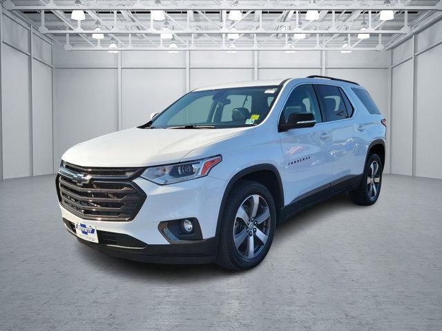 2021 chevrolet traverse lt leather