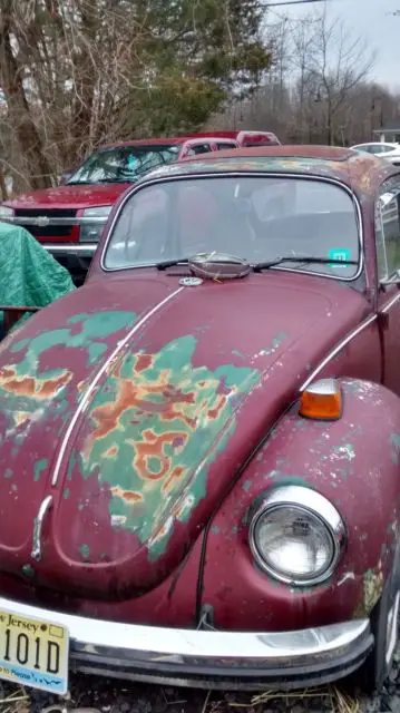 1971 volkswagen super beetle with moon roof