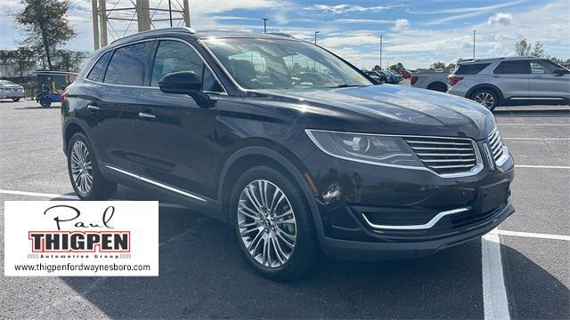 2018 lincoln mkx reserve