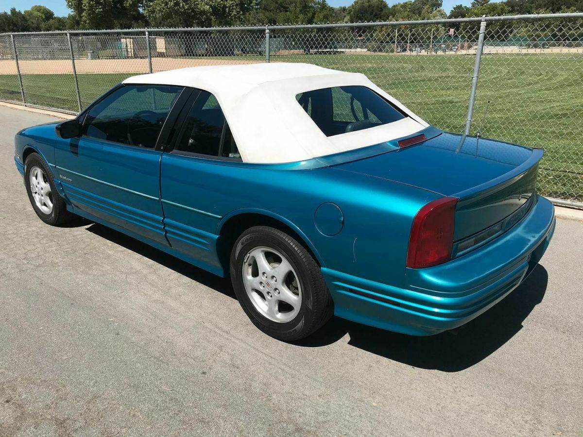 1994 oldsmobile cutlass supreme convertible. newer engine. no reserve!