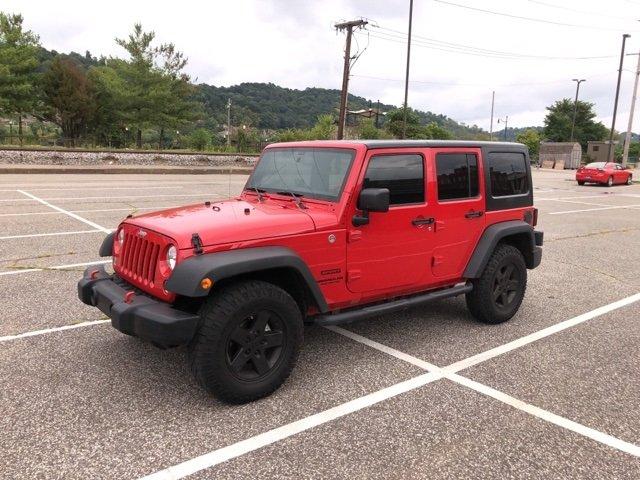 used 2014 jeep wrangler 4wd unlimited sport ashland, ky 41101 for sale in ashland, kentucky