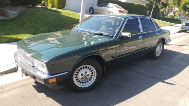 1988 jaguar xj6, dark green, well maintained and drived, 63000 mi, good cond