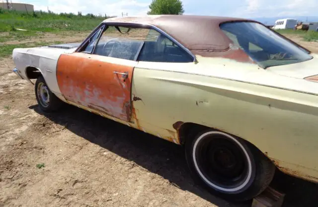 1969 plymouth sport satellite 2 door hardtop solid project 383 auto air