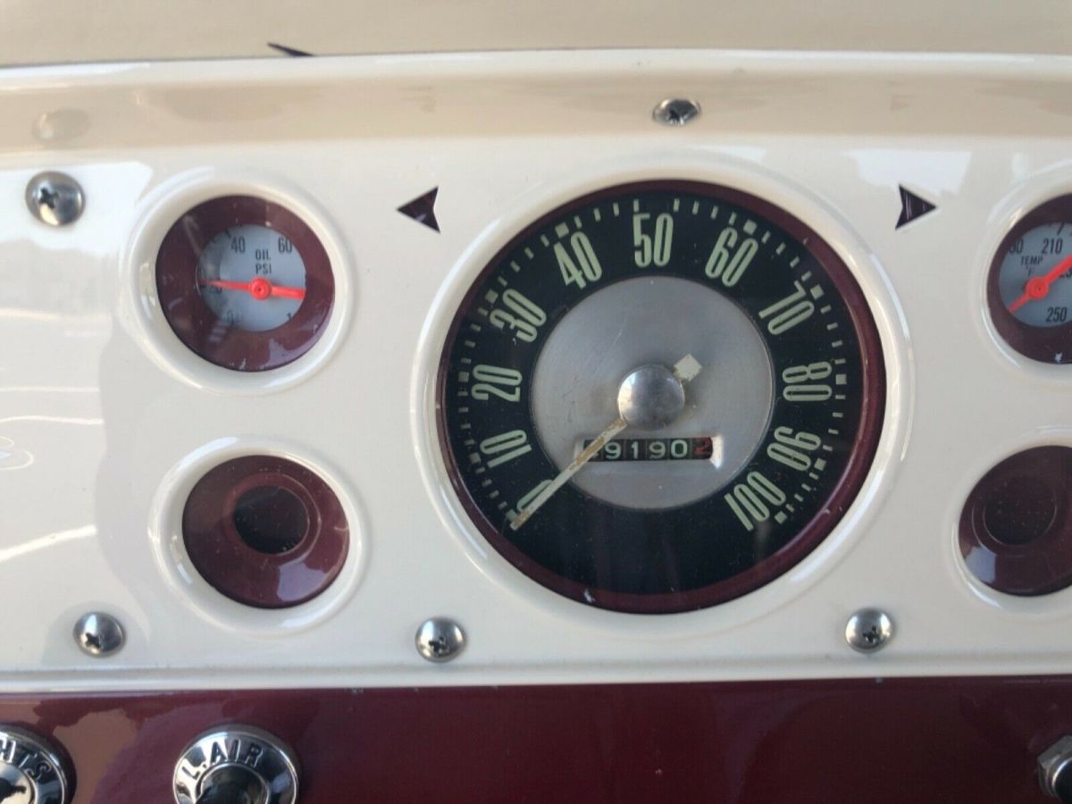 1957 ford f100 pickup red rwd automatic