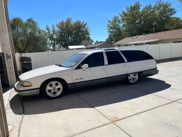1992 oldsmobile custom cruiser wagon white rwd automatic