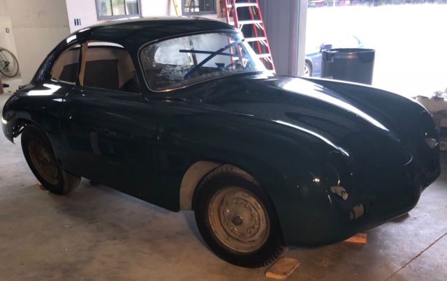 1958 356a coupe barn find in calif , being restored fjord green excellent 356