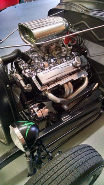 1935 ford hot rod truck street rod 327 v8 built 350 transmission fresh restored