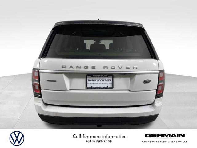 2018 land rover range rover supercharged