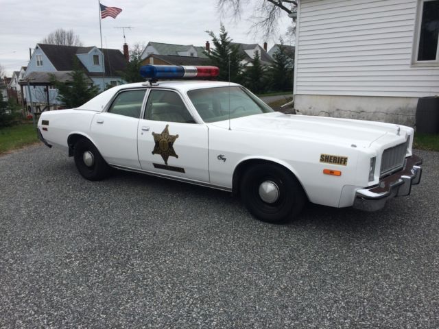 1976 plymouth fury sheriff rosco coltrane dukes of hazzard tribute police car