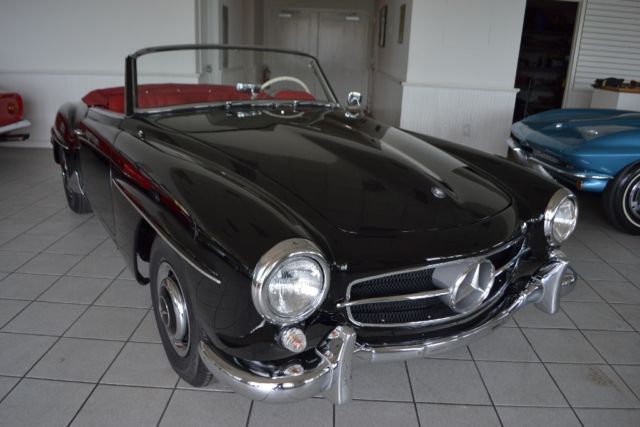 1961 mercedes 190sl in highly restored condition