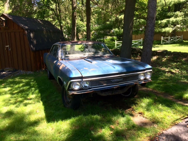 1966 chevelle ss supersport real 138 roller project car!