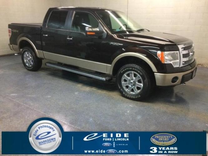 2013 ford f-150 lariat 4x4 lariat 4dr supercrew styleside 6.5 ft. sb for sale in bismarck, north dakota