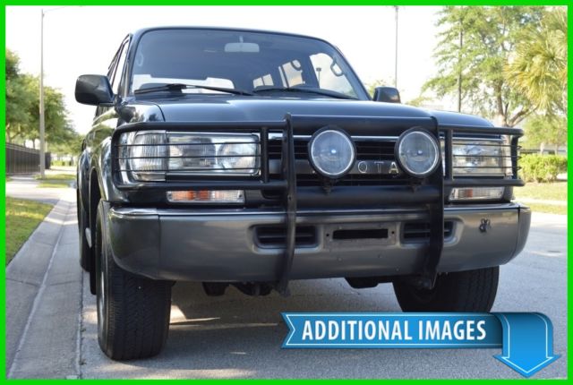 1993 toyota land cruiser fj 80 landcruiser suv with 3rd row seats 4 wheel drive