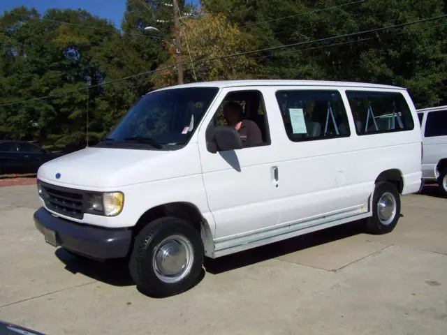 a-1-owner-econoline-e350-1-ton-cold-dual-ac-5.8l-351-12-passenger-southern-wagon