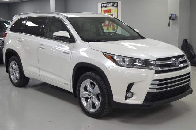2017 toyota highlander hybrid platinum
