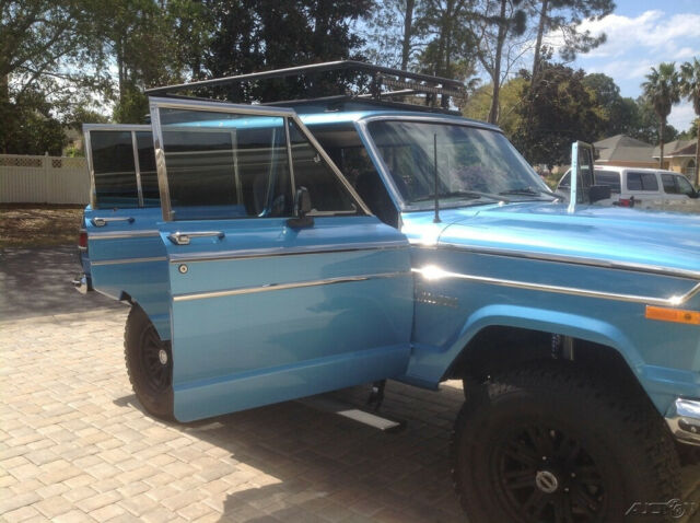1976 jeep wagoneer 4wd suv gm high perf. 350 v8 automatic 5000 rebuild miles