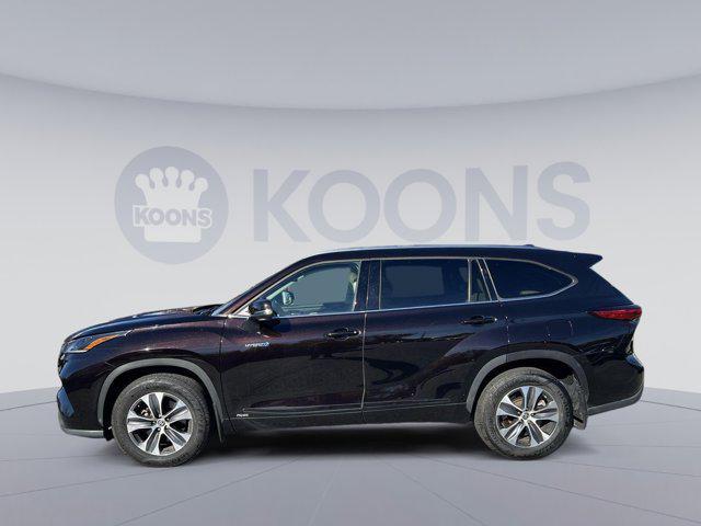 2021 toyota highlander hybrid xle