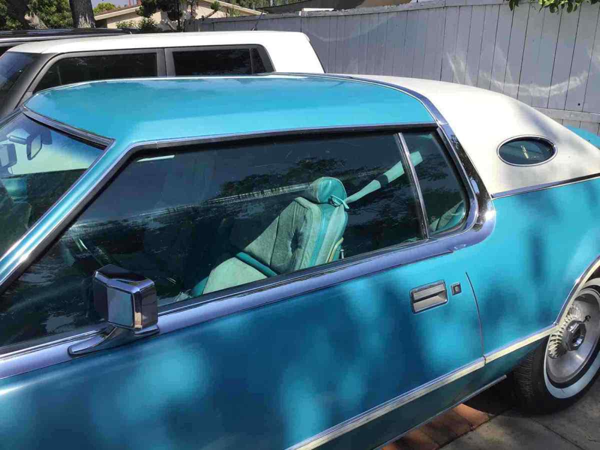 1976 lincoln mark iv rare givency edition sedan blue rwd automatic