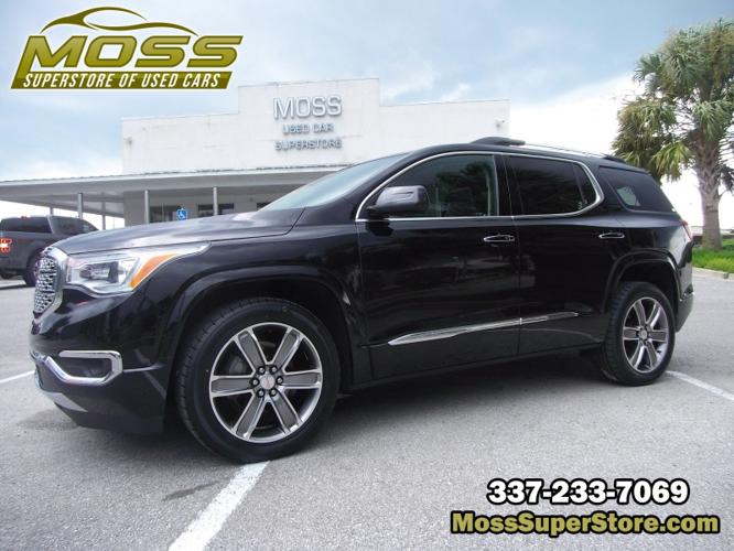 used 2017 gmc acadia awd denali lafayette, la 70508 for sale in lafayette, louisiana