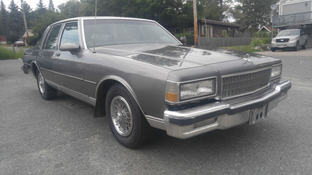 1989 chevrolet caprice classic sedan no reserve no rot runs and drives good