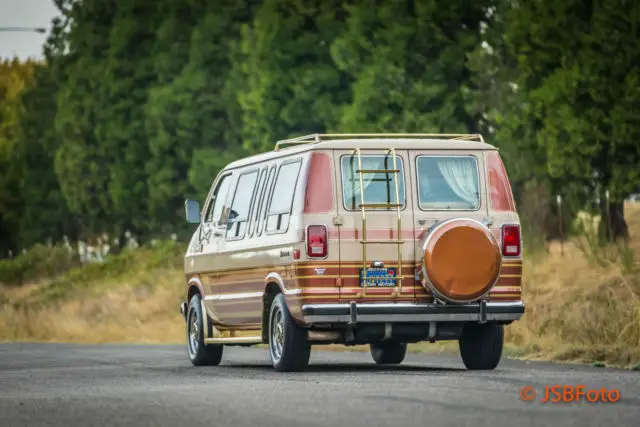 1984 dodge prospector b250 conversion van by sunset only 38k original miles