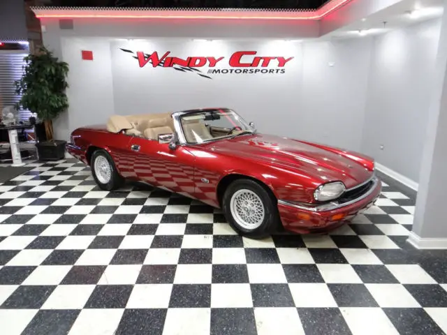 1994 jaguar xjs convertible 4.0 only 51k 2 owners power top boot cover gorgeous!