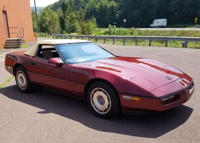 1987 corvette convertible nice color combo runs/drives great only 60,198 miles!