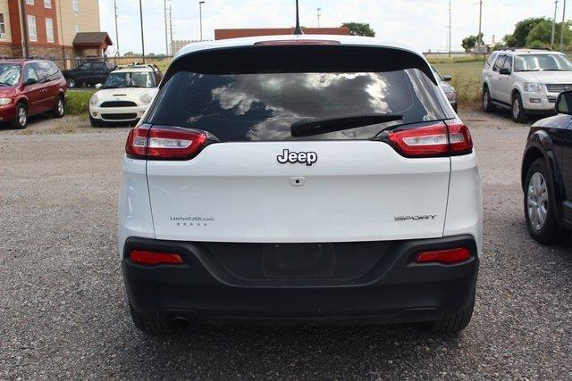 used 2016 jeep cherokee fwd sport lawton, ok 73501 for sale in lawton, oklahoma