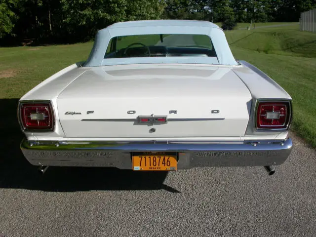 pristine 1966 ford galaxie 500xl convertible