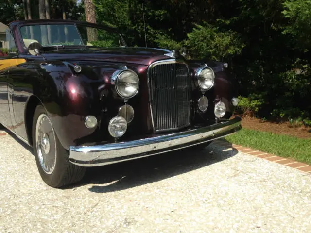 1955 jaguar mark vii m convertible custom modified collectible car