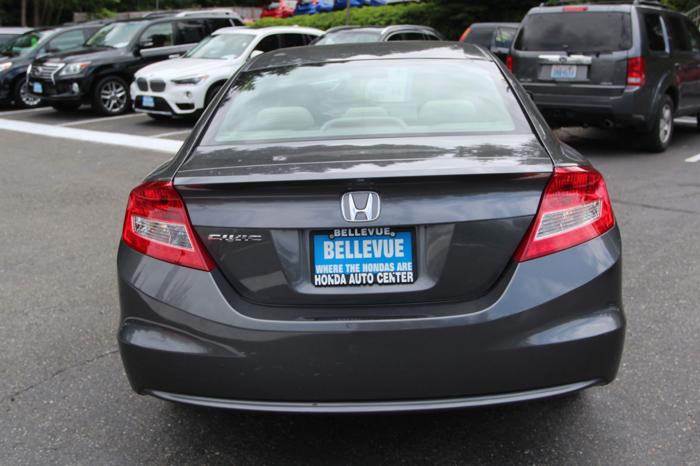 used 2012 honda civic lx coupe bellevue, wa 98006 for sale in bellevue, washington