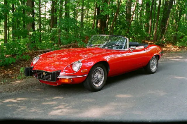 1974 jaguar e-type v-12 convertible