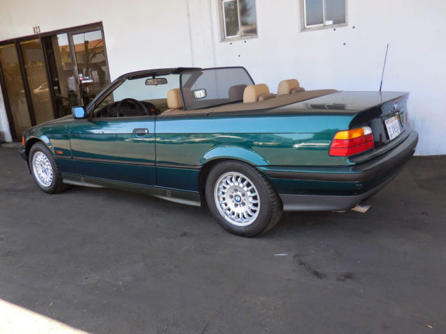 1994 bmw e36 318i 5 speed convertible! rust-free california car only 117k miles!